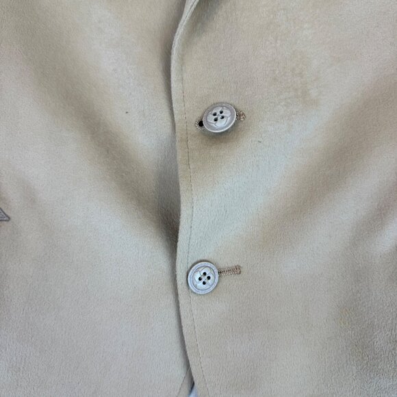 Kuppenheimer Vintage Blazer Jacket Mens Western Style Beige Embroidered Sz L - Picture 5 of 10